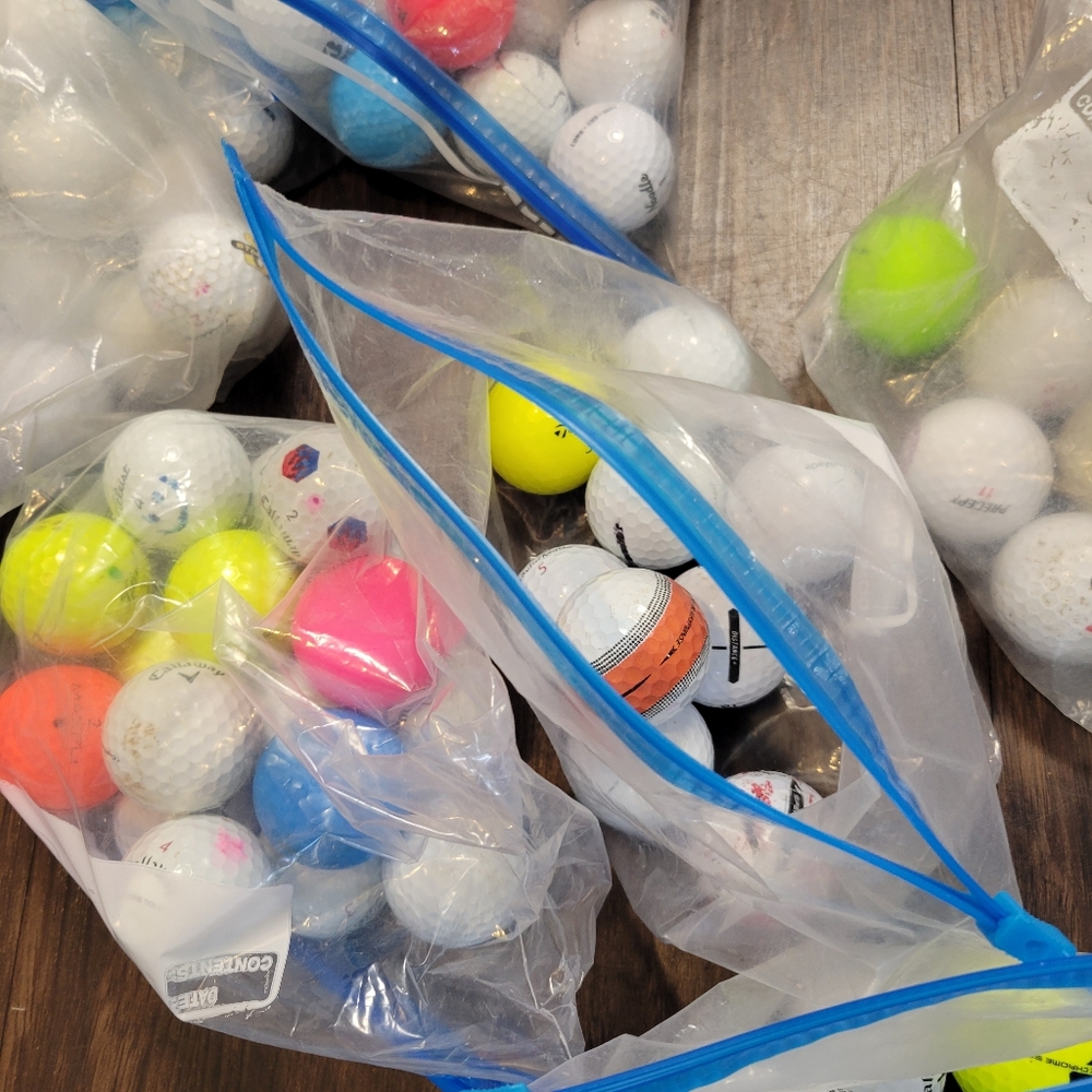Assorted Golf Balls 100 Count Pre-owned HIT-AWAY - Picture 7 of 12